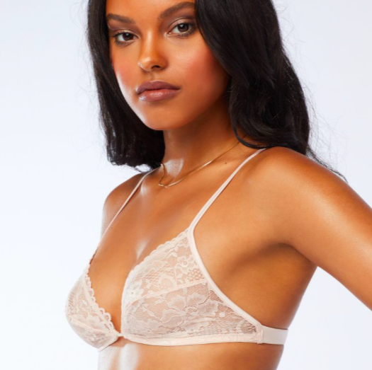 bralette color carne